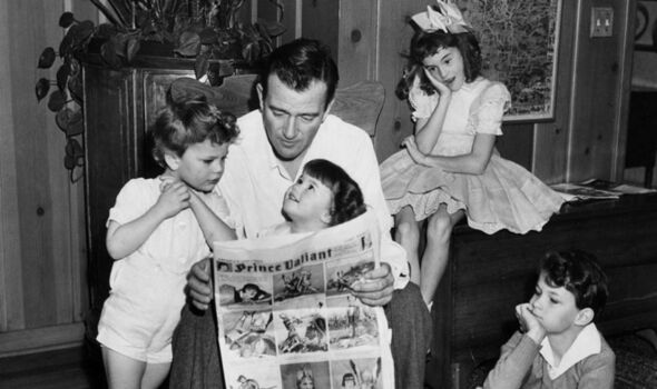 John Wayne children family films daughter son movie roles news latest